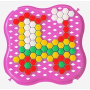 Игрушка развивающая Tigres Мозаика мини 39112 Розовый
