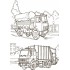 Большая книга раскрасок Ranok Creative: Транспорт (у) 670010