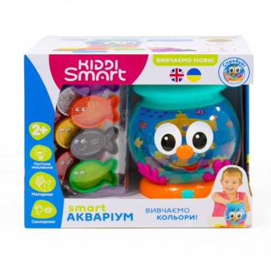 Интерактивная обучающая игрушка Smart-Аквариум KIDDI SMART 207659 украинский и английский