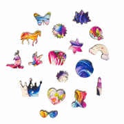 Фигурный пазл из дерева