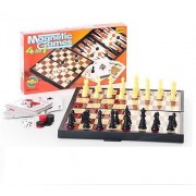 Настольные игры шахматы, нарды, шашки 9841 в комплекте карты