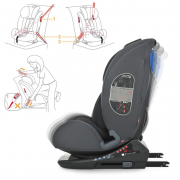 Автокрісло ME 1093 MEMPHIS Shadow Black