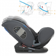 Автокрісло ME 1093 MEMPHIS Shadow Black