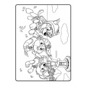 Книжка-розмальовка Щенячий патруль