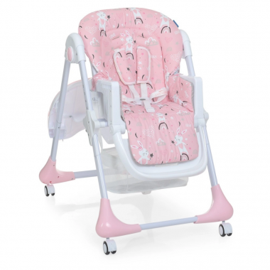 Стульчик для кормления Bambi M 3233 Rabbit Girl Pink