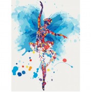 Картина по номерам Идейка Люди Грация балерины 30*40см KHO2696