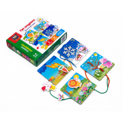 Гра-шнурівка з липучками