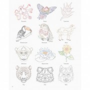 Книга-раскраска Точкография. В мире природы Жорж 101049