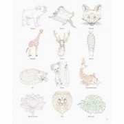 Книга-раскраска Точкография. В мире природы Жорж 101049