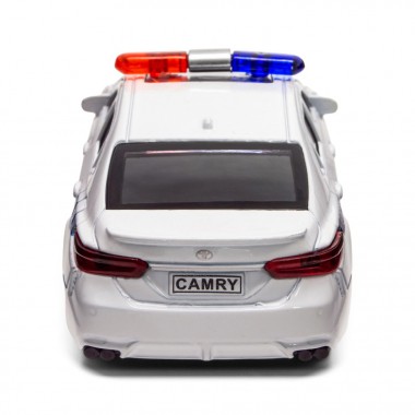 Автомодель детская Toyota Camry Полиция TechnoDrive KM250416 масштаб 1:43