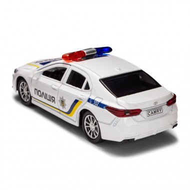 Автомодель детская Toyota Camry Полиция TechnoDrive KM250416 масштаб 1:43