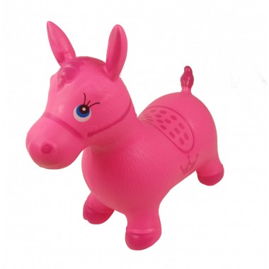 Прыгун-лошадка Metr Plus Розовый MS 0373Pink