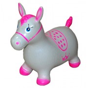 Прыгун-лошадка Metr Plus Серый с розовым MS 0373Grey-Pink