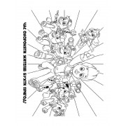 Книжка-розмальовка Щенячий патруль