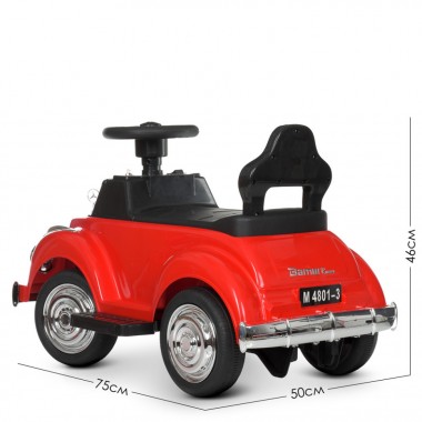Детский электромобиль Bambi Racer M 4801-3 красный