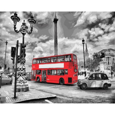 Картина по номерам Brushme Лондонский автобус GX8246