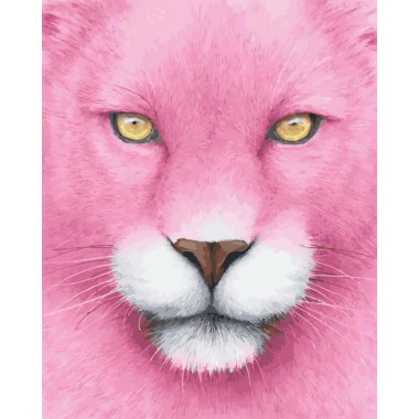 Картина по номерам Rainbow Art Розовая пантера GX27593-RA
