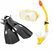 Набір для підводного плавання 55658 з ластами, маскою і трубкою