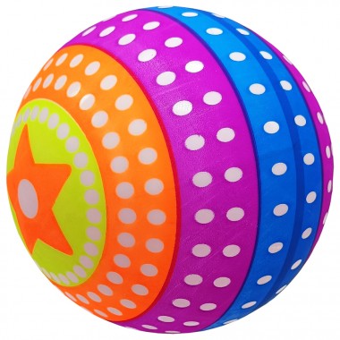 Мяч детский "Радуга" MS 3969(Violet) размер 9 дюймов