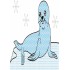 Дитяча водна розмальовка: Екзотичні тварини 734012, 8 сторінок