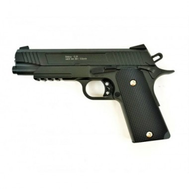 Игрушечный пистолет Colt Galaxy G38 металл, на пульках