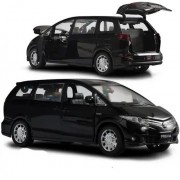 Дитяча інерційна машинка Toyota Previa Limo Toy AS-2702 зі звуком та світлом Чорний