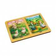 Дерев'яний пазл-вкладиш