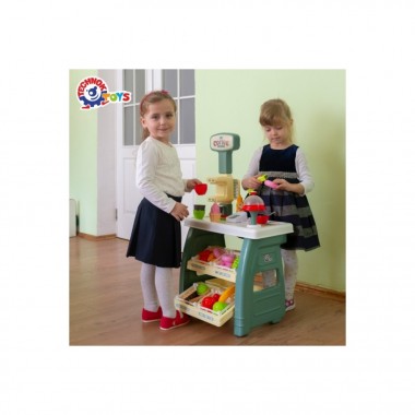 Игровой детский набор Кофейня 9765TXK прилавок с полками, игрушечные сладости