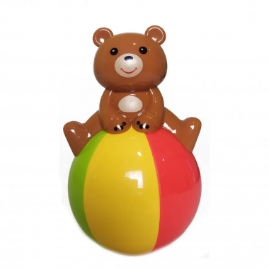 Игрушка Неваляшка 6521со звуковыми эффектами (Мишка)
