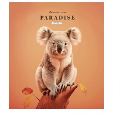 Тетрадь общая Love in paradise 036-3256L-3 в линию, 36 листов