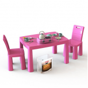 Ігровий набір Кухня дитяча DOLONI-TOYS 04670/1 (34 предмети, стіл + 2 стільчики)  04670/3