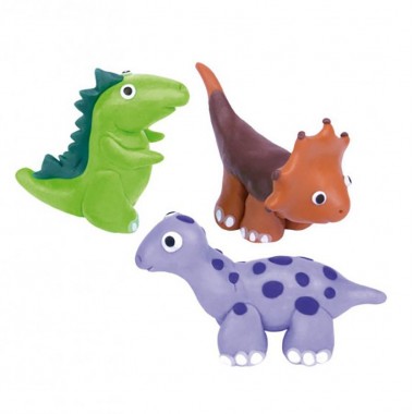 Набор для творчества Умняшка Лепка из полимерной глины Фигурки Динозавры (ПГ-008) PG-008 Набор для творчества Умняшка Лепка из полимерной глины Фигурки Динозавры (ПГ-008) PG-008