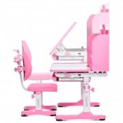 Дитяча Парта M 5801-8 рожевий, зі стільчиком