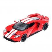 Машинка металева інерційна Ford GT 2017 Kinsmart KT5391WF 1:38  Червоний