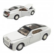 Дитяча інерційна машинка АвтоСвіт Limo Toy AS-2938 зі звуком та світлом Білий