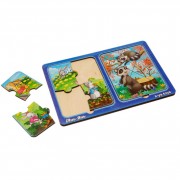 Дерев'яний пазл-вкладиш