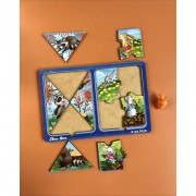 Дерев'яний пазл-вкладиш