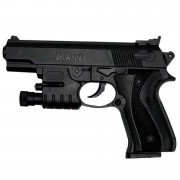 Детский игрушечный пистолет на пульках 313-2 со светом