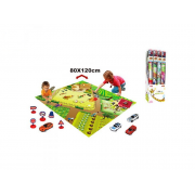 Дитячий ігровий килимок з машинками 019A-30C килимок 80х120 см