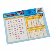 Картонка-підказка Англійська Мова 1 клас 66440