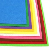 Фетровые листы для рукоделия HQ170-MIX3, 1,2 мм, A4