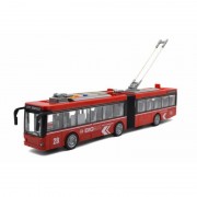 Детский инерционный троллейбус WY915A, масштаб 1:16