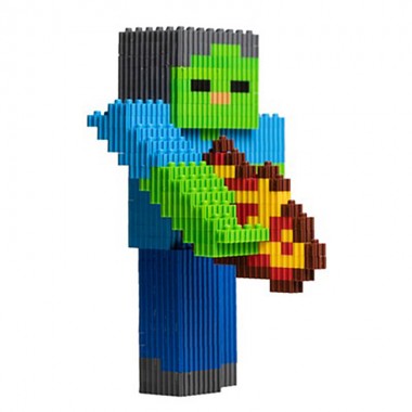 Конструктор PIXEL HEROES Зомби VTK 0116, 444 детали