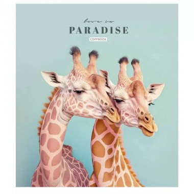 Тетрадь общая Love in paradise 036-3256L-4 в линию, 36 листов