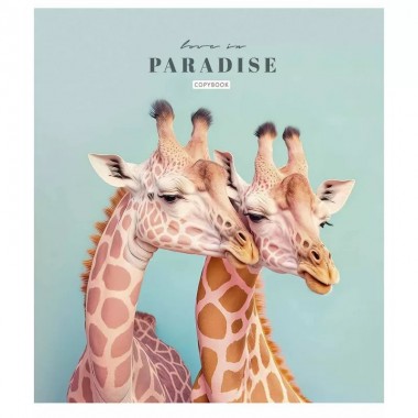 Тетрадь общая "Love in paradise" 036-3256L-4 в линию, 36 листов