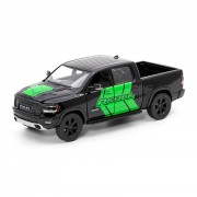 Машинка металева інерційна 2019 Dodge RAM 1500 Kinsmart KT5413WF 1:46  Чорний