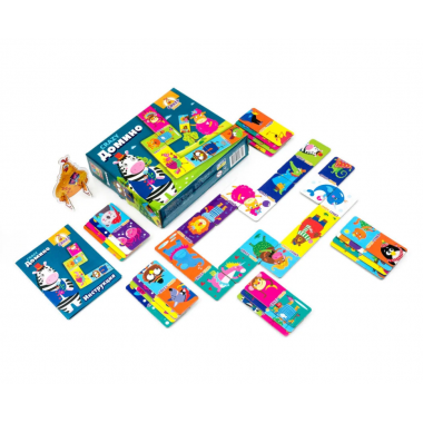 Игра настольная "Crazy Домино" Vladi Toys VT8055-04 (рус)