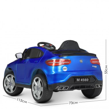 Дитячий електромобіль Машинка M 4560EBLRS-4 до 30 кг