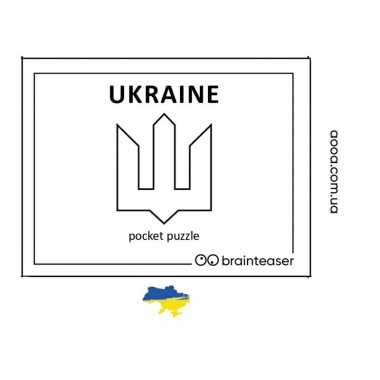 Мини головоломка Ukraine Заморочка 9001en