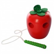 Детская развивающая игрушка Шнуровка Limo Toy MD 0494 деревянная